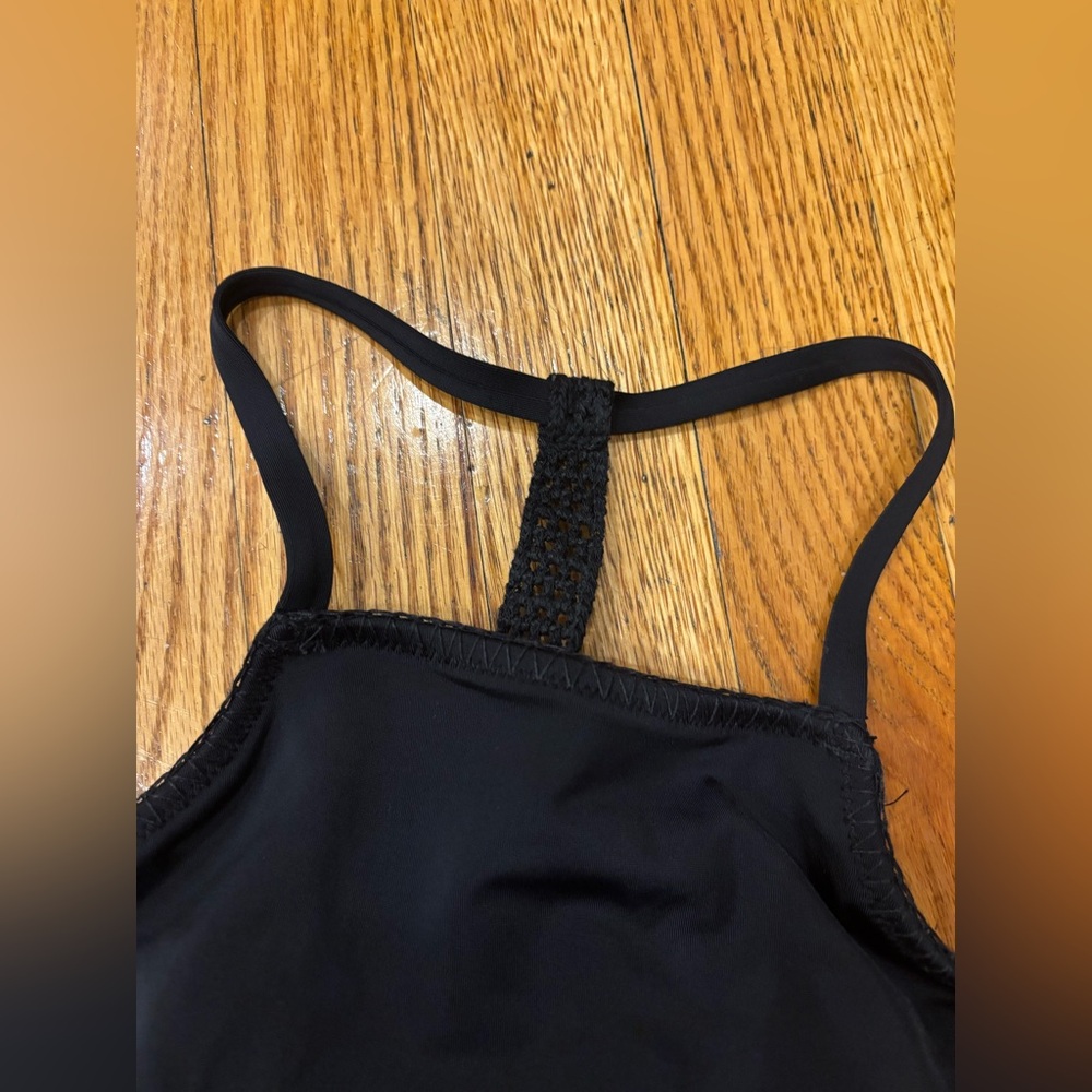 Victoria's Secret Black Cut Out One Piece Swimsuit - Picture 2 of 7